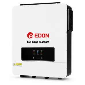 Комплект Інвертор + Акумулятор:EDON EPM-ECO-6,2KW+Edon ED -110AH- 51.2V (5.623KWH) №2