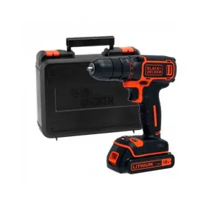 Дриль-шурупокрут акумуляторний BLACK+DECKER BDCDC18KB №3