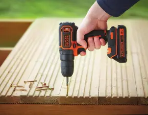 Дриль-шурупокрут акумуляторний BLACK+DECKER BDCDC18KB №4