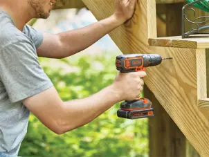 Дриль-шурупокрут акумуляторний BLACK+DECKER BDCDC18KB №5