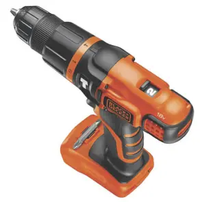 Дрель аккумуляторная ударная BLACK+DECKER BDCH188N №3