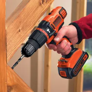 Дрель аккумуляторная ударная BLACK+DECKER BDCH188N №5