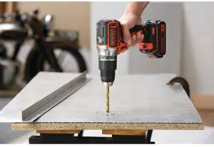 Дриль-шурупокрут ударний безщітковий акумуляторний BLACK+DECKER BL188N №7