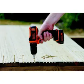Дрель-шуруповерт аккумуляторный BLACK+DECKER BDCDD12 №4