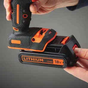 Дрель-шуруповерт аккумуляторный ударный BLACK+DECKER BDCHD18KB №6