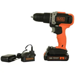 Дрель-шуруповерт ударная аккумуляторная BLACK+DECKER BCD003C1 №2