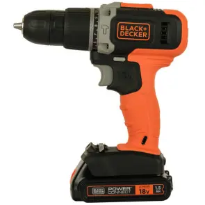 Дрель-шуруповерт ударная аккумуляторная BLACK+DECKER BCD003C1 №3
