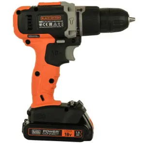Дрель-шуруповерт ударная аккумуляторная BLACK+DECKER BCD003C1 №4