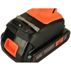 Дрель-шуруповерт ударная аккумуляторная BLACK+DECKER BCD003C1 №12