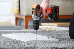 Дрель-шуруповерт ударная аккумуляторная BLACK+DECKER BCD003C1 №17