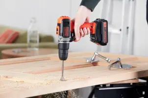 Дрель-шуруповерт ударная аккумуляторная BLACK+DECKER BCD003C1 №20