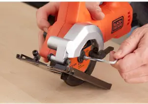 Пила дискова мережева BLACK+DECKER BES510 №13