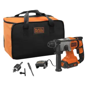 Перфоратор акумуляторний BLACK+DECKER BCD900D1S №6