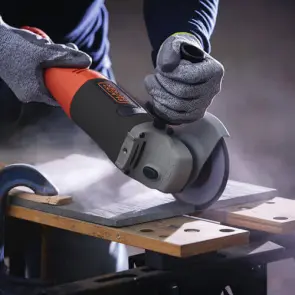 Шлифмашина угловая - болгарка сетевая BLACK+DECKER KG1202K №5