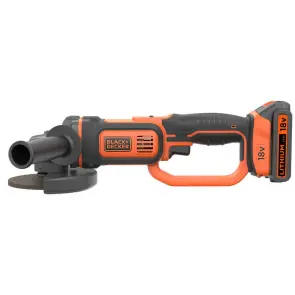Шлифмашина угловая - болгарка аккумуляторная BLACK+DECKER BCG720M1 №2