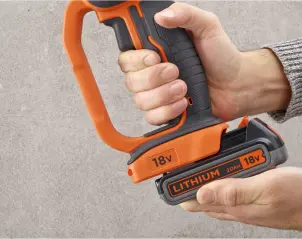 Шлифмашина угловая - болгарка аккумуляторная BLACK+DECKER BCG720M1 №9