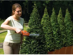 Кусторез-ножницы аккумуляторные BLACK+DECKER GSL700 №4