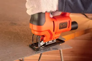 Пила лобзиковая сетевая BLACK+DECKER BES603 №14