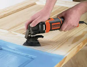 Багатофункціональний інструмент мережевий BLACK+DECKER MT280KA №8