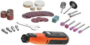 Багатофункціональний інструмент акумуляторний BLACK+DECKER BCRT8I №10