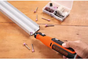 Багатофункціональний інструмент акумуляторний BLACK+DECKER BCRT8I №13
