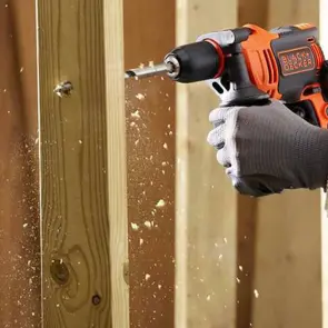Дриль мережевий ударний BLACK+DECKER BEH710K №5