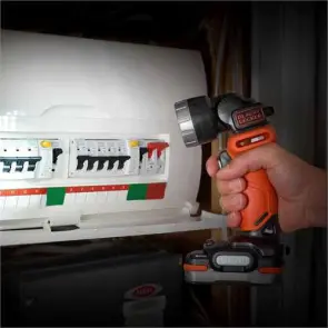 Набір з чотирьох інструментів BLACK+DECKER BDCK123S2S №11