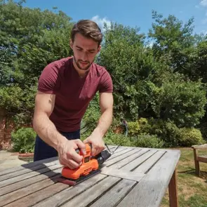 Шлифмашина вибрационная сетевая BLACK+DECKER BEW220 №6