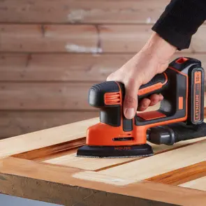 Шлифмашина вибрационная аккумуляторная BLACK+DECKER BDCDS18 №4