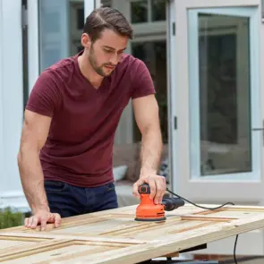 Шліфмашина ексцентрикова мережева BLACK+DECKER BEW210 №4
