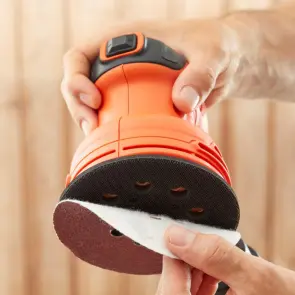 Шліфмашина ексцентрикова мережева BLACK+DECKER BEW210 №7