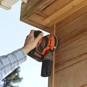 Шлифмашина эксцентриковая аккумуляторная BLACK+DECKER BDCROS18N №6