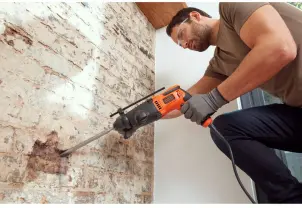 Перфоратор мережевий SDS-Plus BLACK+DECKER BEHS01K №10