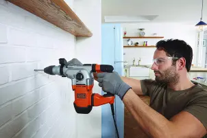 Сетевой перфоратор SDS-Plus BLACK+DECKER BEHS03K №6