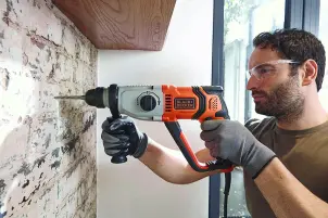 Перфоратор мережевий SDS-Plus BLACK+DECKER BEHS02K №8