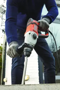 Перфоратор мережевий SDS-Plus BLACK+DECKER BEHS02K №12