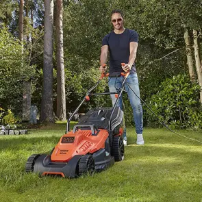 Газонокосилка электрическая BLACK+DECKER BEMW481BH №4