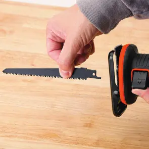Пила сабельная аккумуляторная BLACK+DECKER BDCR18N №4