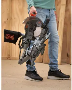 Пила торцювальна мережева BLACK+DECKER BES701 №14