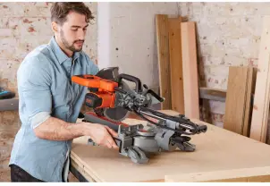 Пила торцовочная сетевая BLACK+DECKER BES710 №7