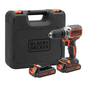 Дриль-шурупокрут акумуляторний безщітковий BLACK+DECKER BL186KB №8