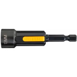 Головка торцева магнітна "EXTREME" DeWALT 1/4"х13 мм, шестигранна з рухомим магнітом всередині №5