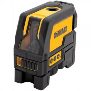 Уровень лазерный комбинированный DeWALT, 3 батарейки тип АА, червоний промінь, вага 0.77 кг, валіза №3