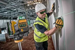 Уровень лазерный линейный DeWALT DCE089D1G №13