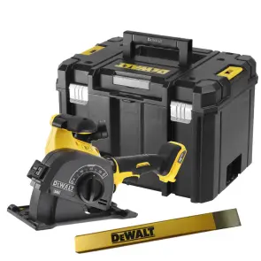 Штроборез аккумуляторный бесщеточный DeWALT, 54В XR FLEXVOLT Li--ion, диаметр диска 125х22.23 мм, вес 3.7 кг, без аккумулятора и ЗП, TSTAK №10