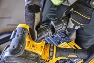 Штроборез аккумуляторный бесщеточный DeWALT, 54В XR FLEXVOLT Li--ion, диаметр диска 125х22.23 мм, вес 3.7 кг, без аккумулятора и ЗП, TSTAK №15
