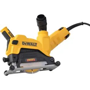 Штроборез сетевой DeWALT, 1400 Вт, 11500 об / мин, d = 125 мм, 1.85 кг + защитный кожух 125 мм DWE46225 + алмазный диск DT3711 №10