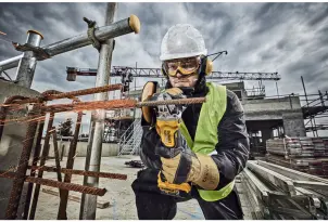 Шліфмашина кутова акумуляторна безщіткова DeWALT, 18 B XR Li-lon, d=125 мм, 9000 об/хв, вага 1.74 кг, без акумулятору та зарядного пристрою №12