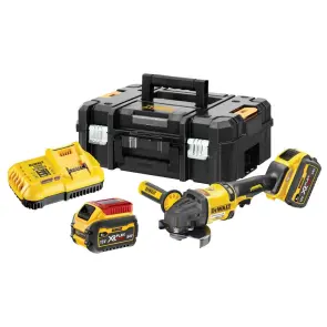 Шлифмашина угловая - болгарка аккумуляторная бесщёточная DeWALT DCG418T2 №7