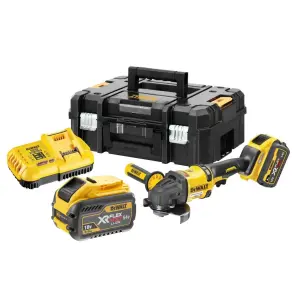 Шліфмашина кутова - болгарка акумуляторна безщіткова DeWALT DCG418X2 №7